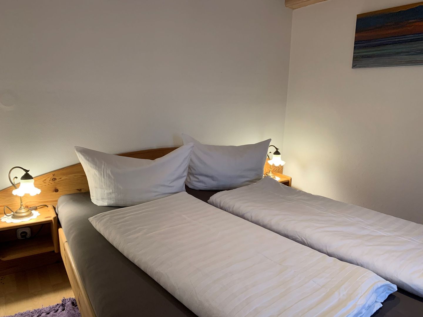 Friesenhaus Arnold Wohnen unter Reet mit Terrasse uns Garten Nebel auf Amrum - 