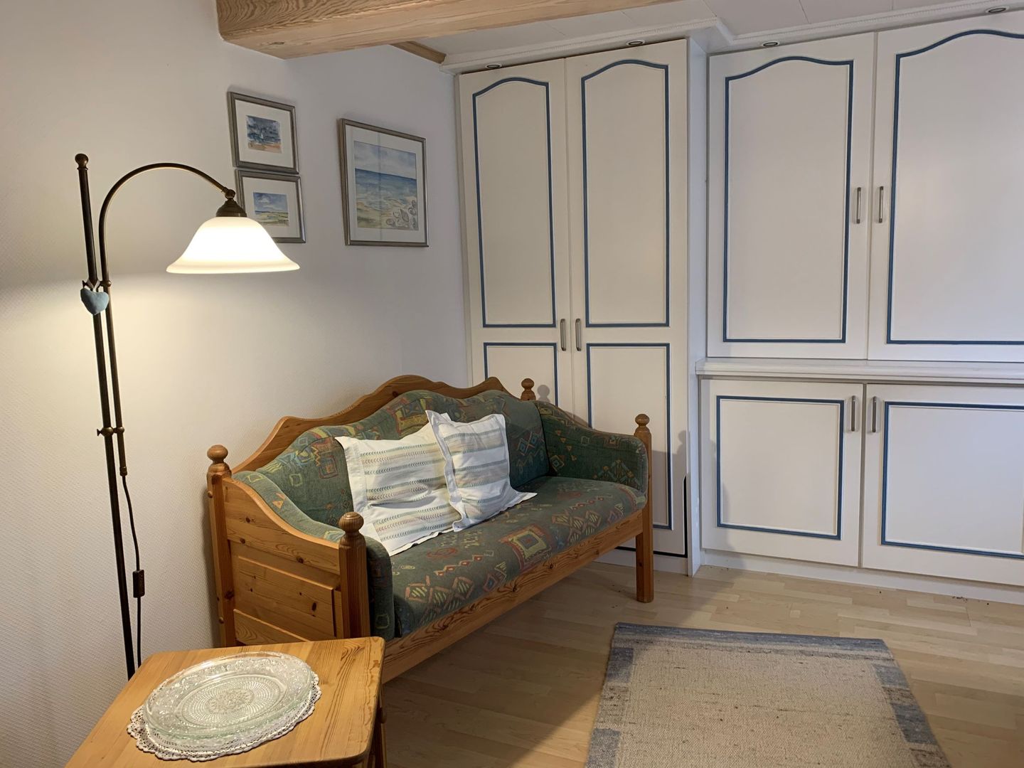 Friesenhaus Arnold Wohnen unter Reet mit Terrasse uns Garten Nebel auf Amrum - 