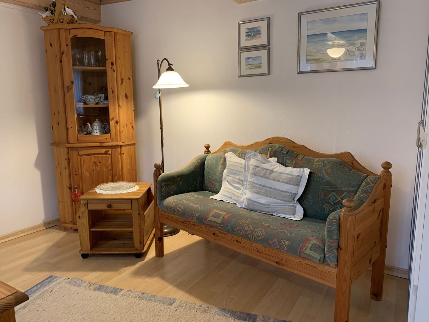 Friesenhaus Arnold Wohnen unter Reet mit Terrasse uns Garten Nebel auf Amrum - 