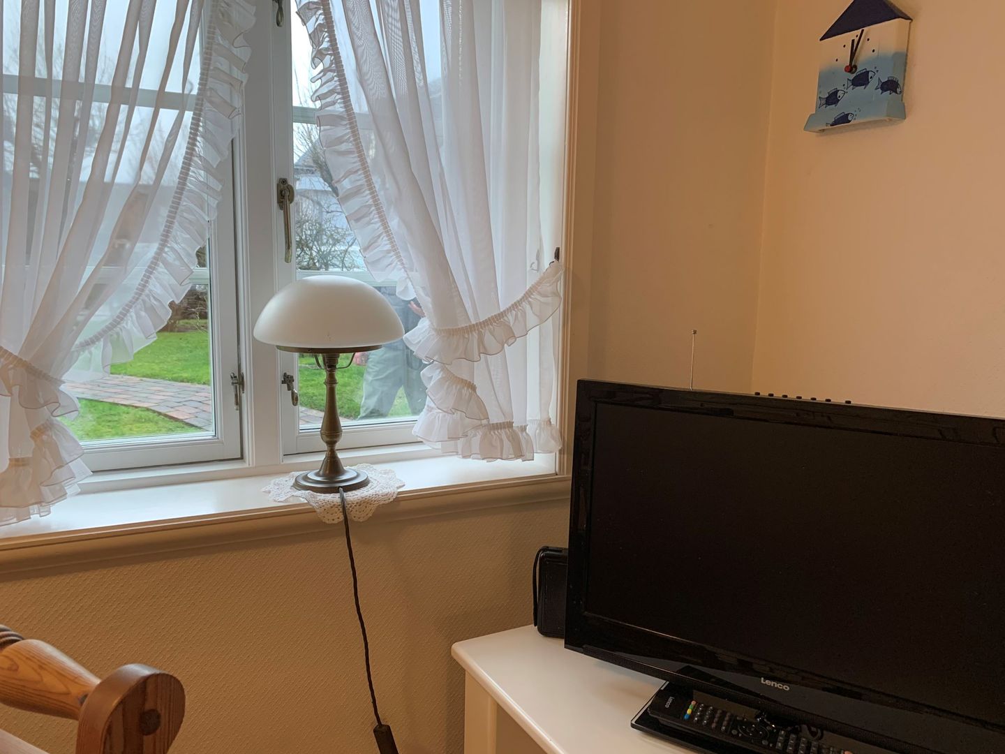 Friesenhaus Arnold Wohnen unter Reet mit Terrasse uns Garten Nebel auf Amrum - 