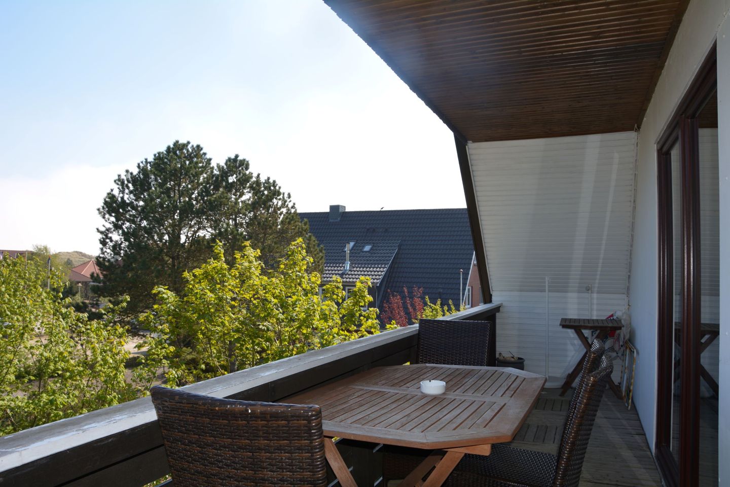 Haus auf der Düne Ferienwohnung Seeadler mit Balkon und eigener Terrasse an den Dünen Wittdün auf Amrum - 