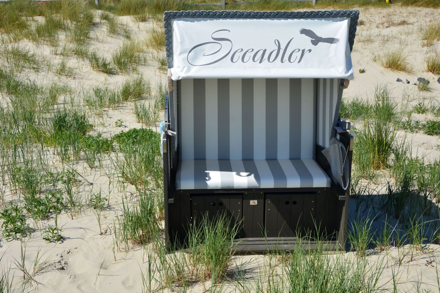 Haus auf der Düne Ferienwohnung mit eigener Terrasse und Strandkorb Wittdün auf Amrum - 