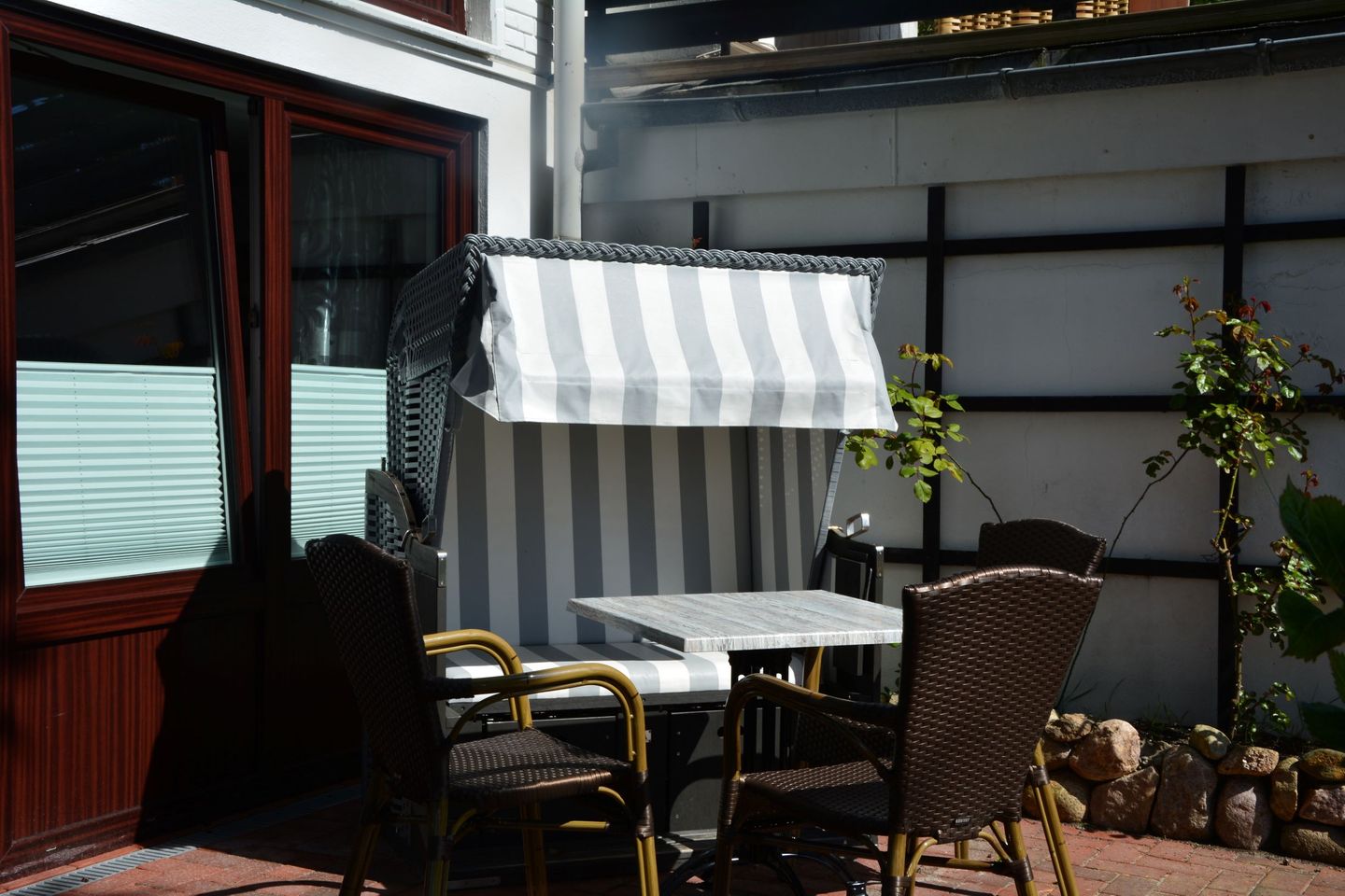 Haus auf der Düne Ferienwohnung mit eigener Terrasse und Strandkorb Wittdün auf Amrum - 