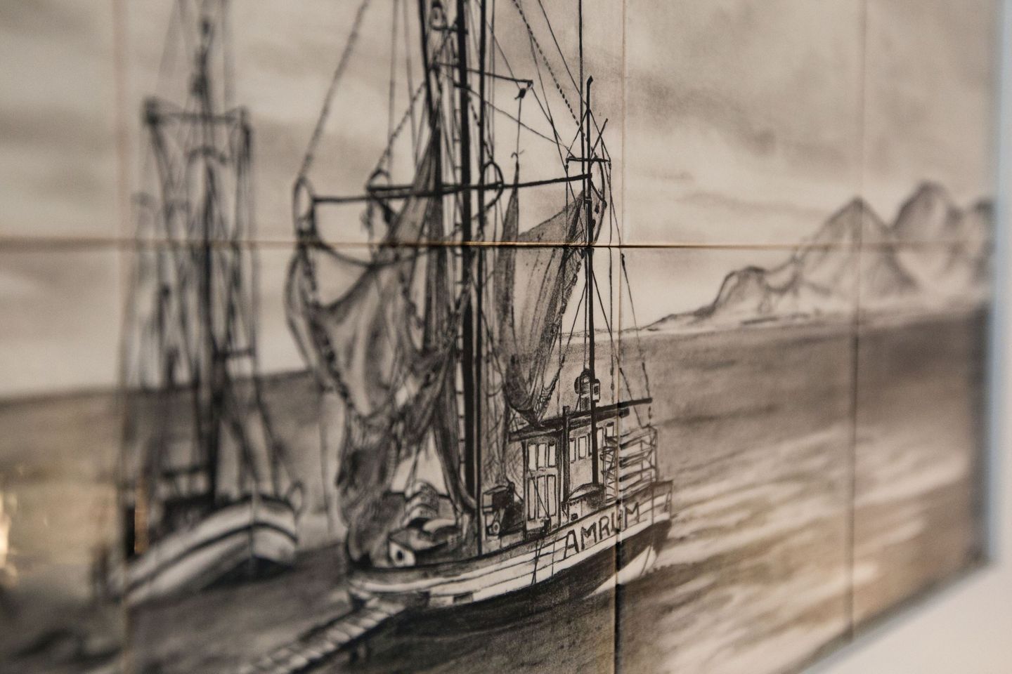 Haus Waasfrees Haushälfte Habel Mehrgenerationenhaus mit Meerblick direkt am Wasser mit Terrasse und Garten Steenodde auf Amrum - 