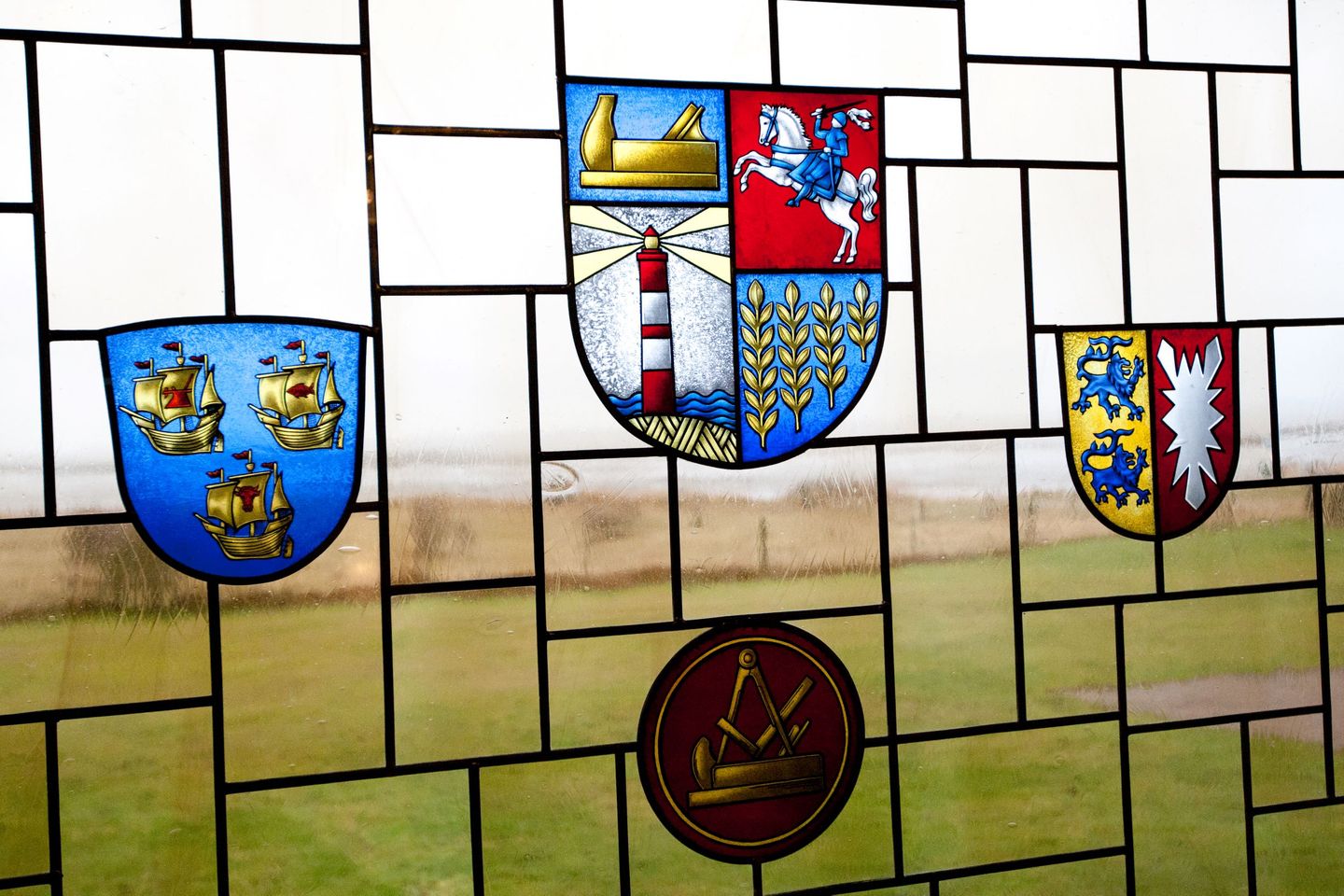 Haus Waasfrees Haushälfte Habel Mehrgenerationenhaus mit Meerblick direkt am Wasser mit Terrasse und Garten Steenodde auf Amrum - 