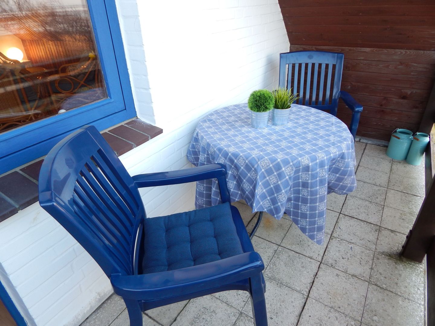 Haus Waasfrees Ferienwohnung Langeneß mit Balkon und Meerblick ideal für Familien mit Kindern Steenodde auf Amrum - 