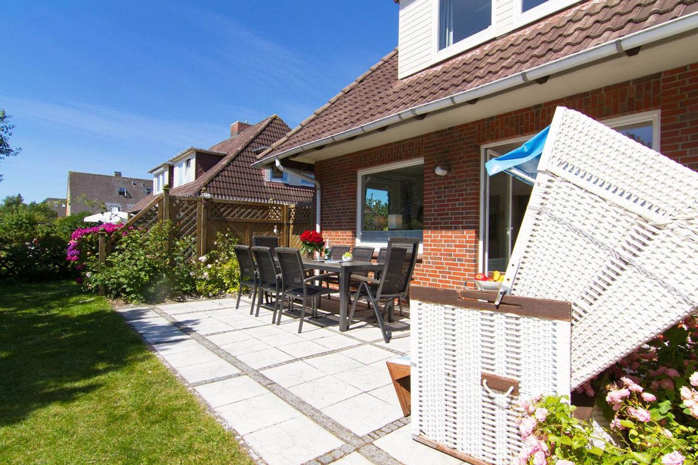 Conny Feldgasse 20 A Wenningstedt - Terrasse