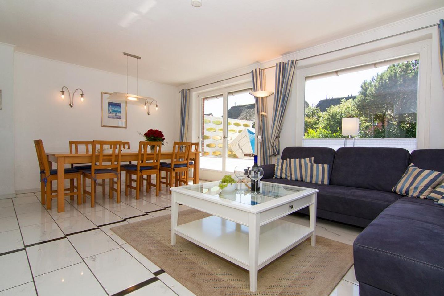 Conny Feldgasse 20 A Wenningstedt - Wohnzimmer