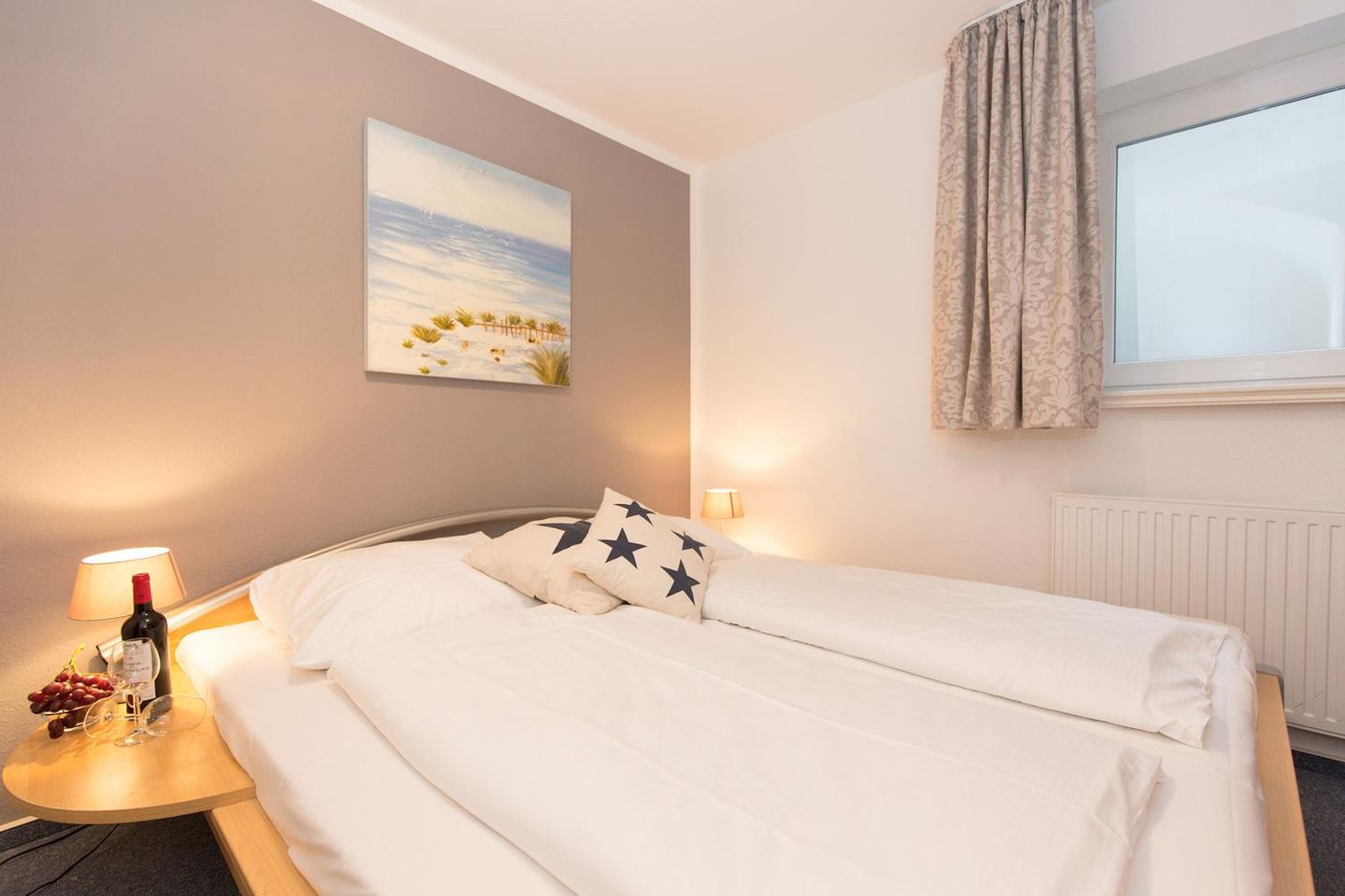  Lobsterhuus App. 01 Süderwung 11 Wenningstedt - Schlafzimmer