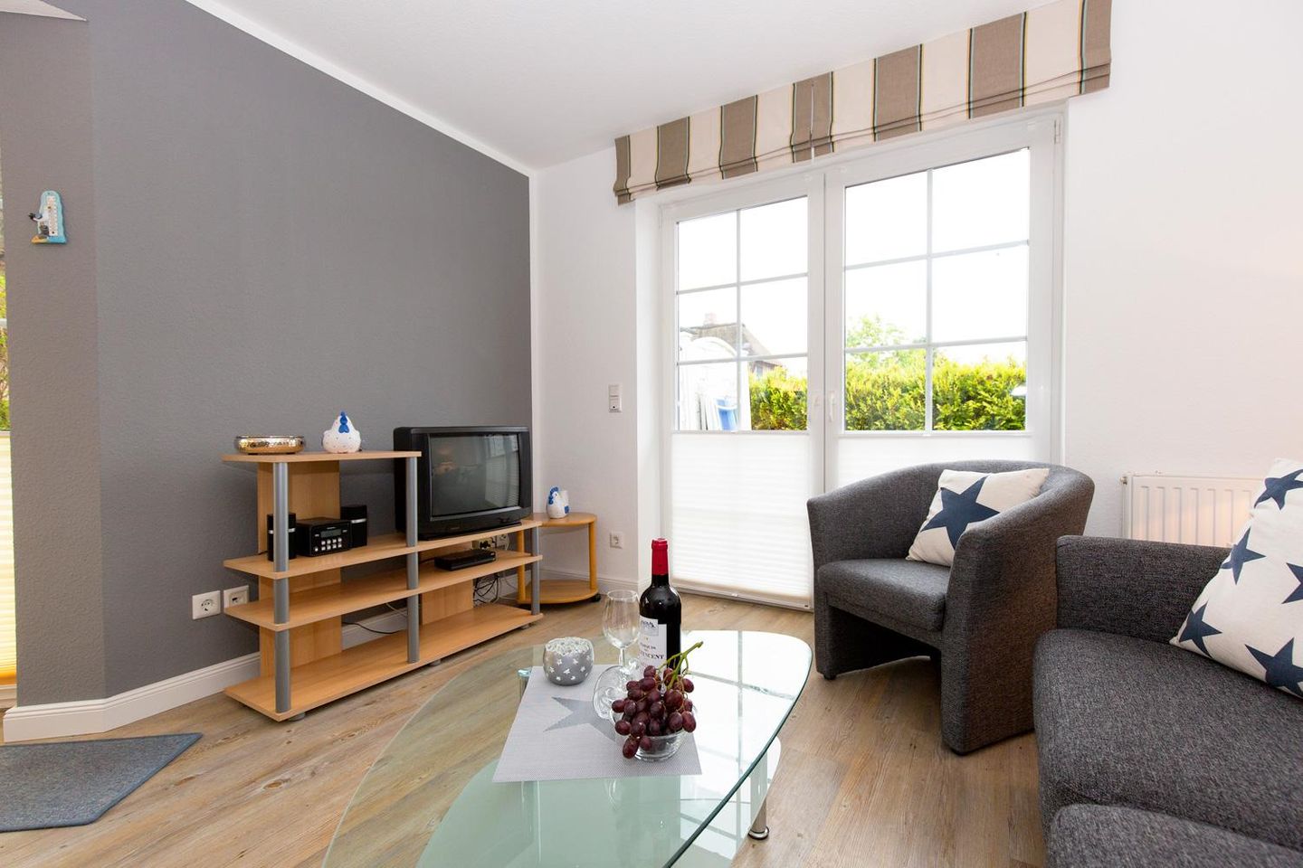  Lobsterhuus App. 01 Süderwung 11 Wenningstedt - Wohnzimmer