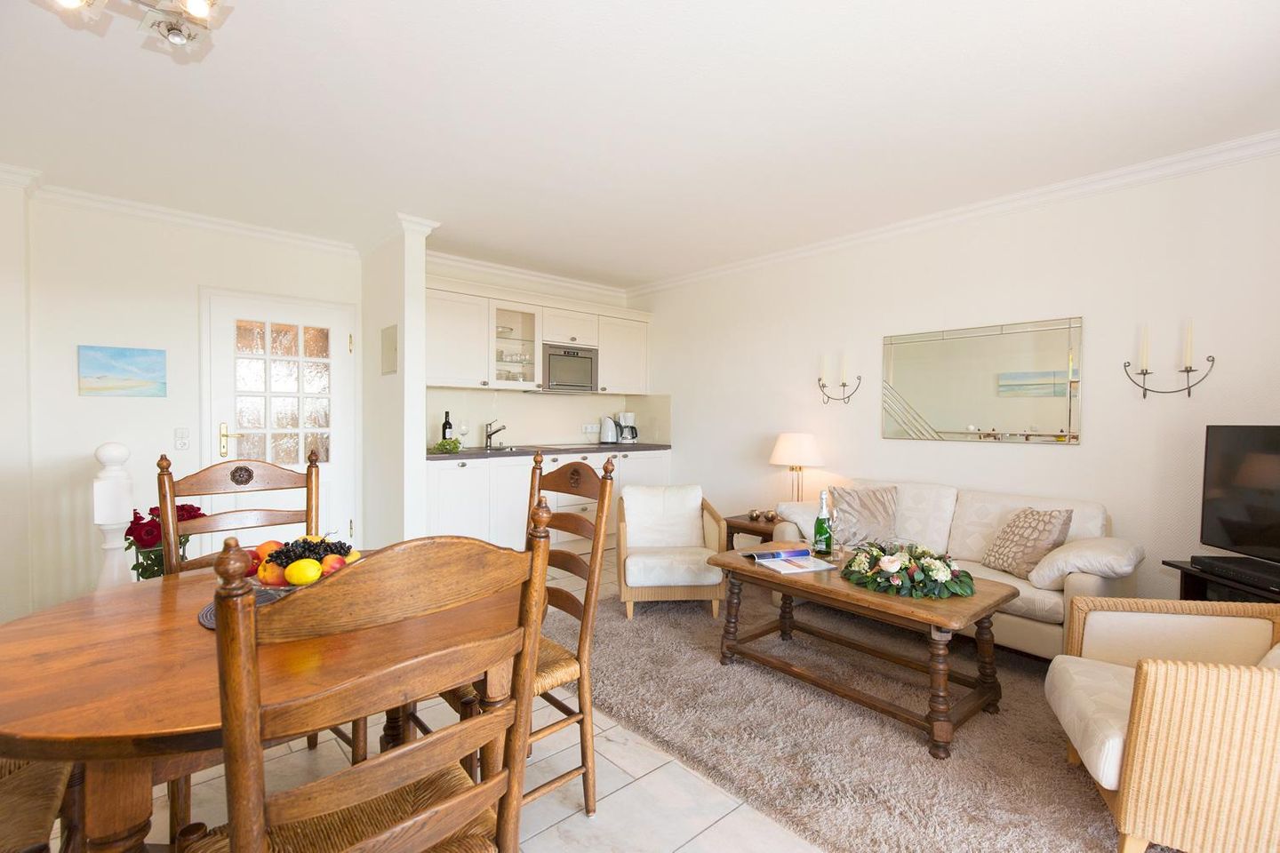  Blankenese EG mitte App. 03 Seedüne 20 B Wenningstedt - Wohnzimmer