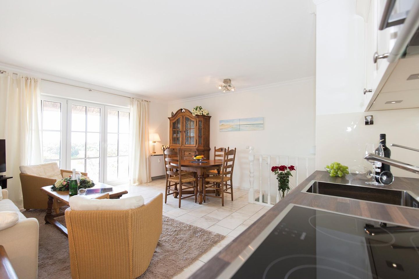  Blankenese EG mitte App. 03 Seedüne 20 B Wenningstedt - Wohnzimmer