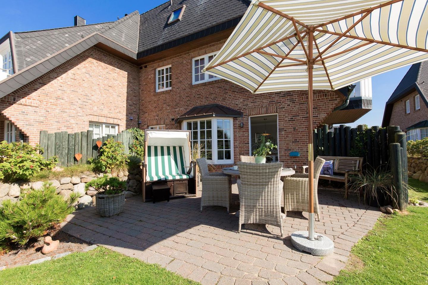 Claas App. 01 Im Grund 28 B Wenningstedt - Terrasse