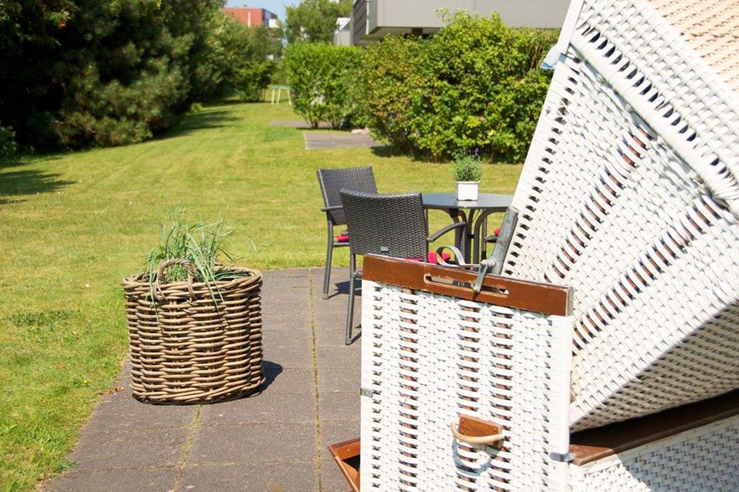  Käptn Taylor App. 02 Norderwung 17 Wenningstedt - Terrasse