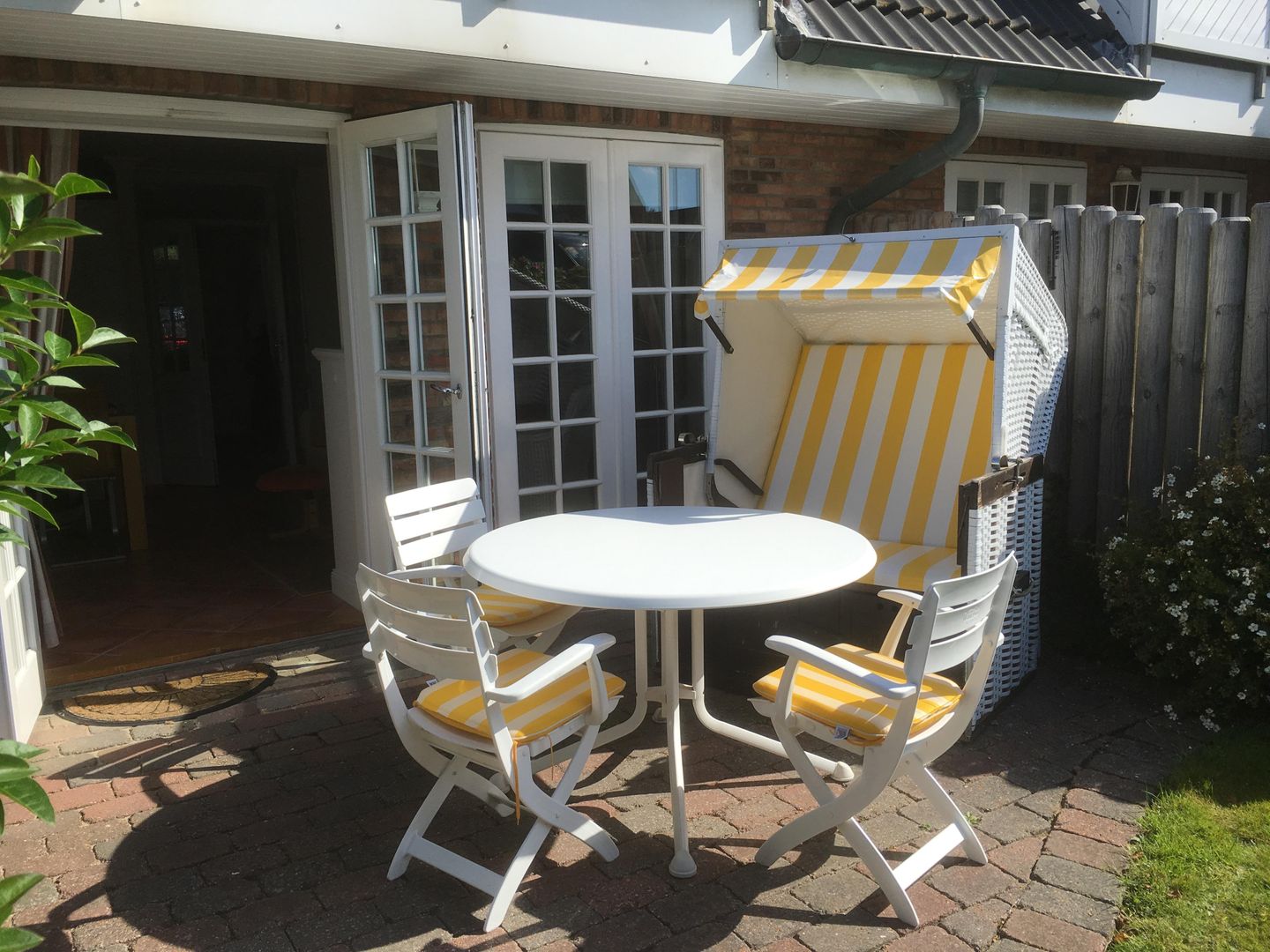  Friesenhüs App. 01 Westerstrasse 28 Wenningstedt - Terrasse