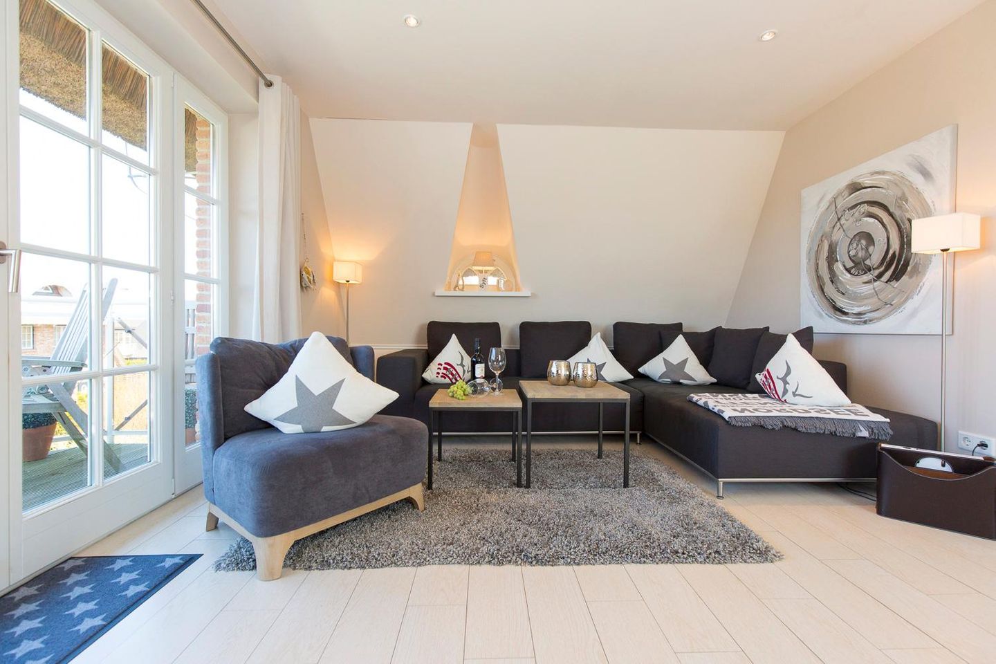  Feline Hochkamp 10 B Wenningstedt - Wohnzimmer