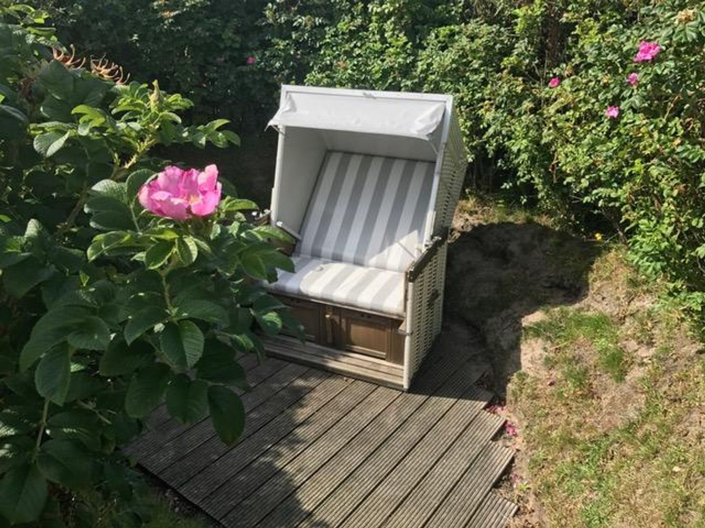 In der Düne App. 05 Dünenstrasse 3 E Wenningstedt - Terrasse