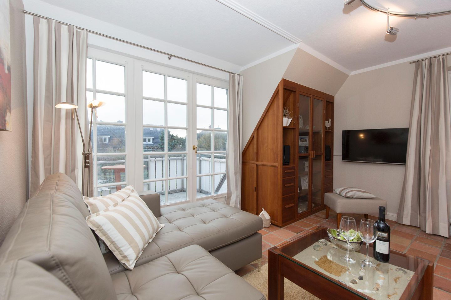 Claas App. 02 Im Grund 28 B Wenningstedt - Wohnzimmer