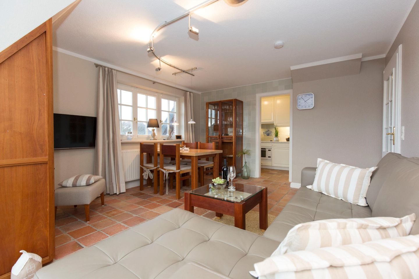 Claas App. 02 Im Grund 28 B Wenningstedt - Wohnzimmer