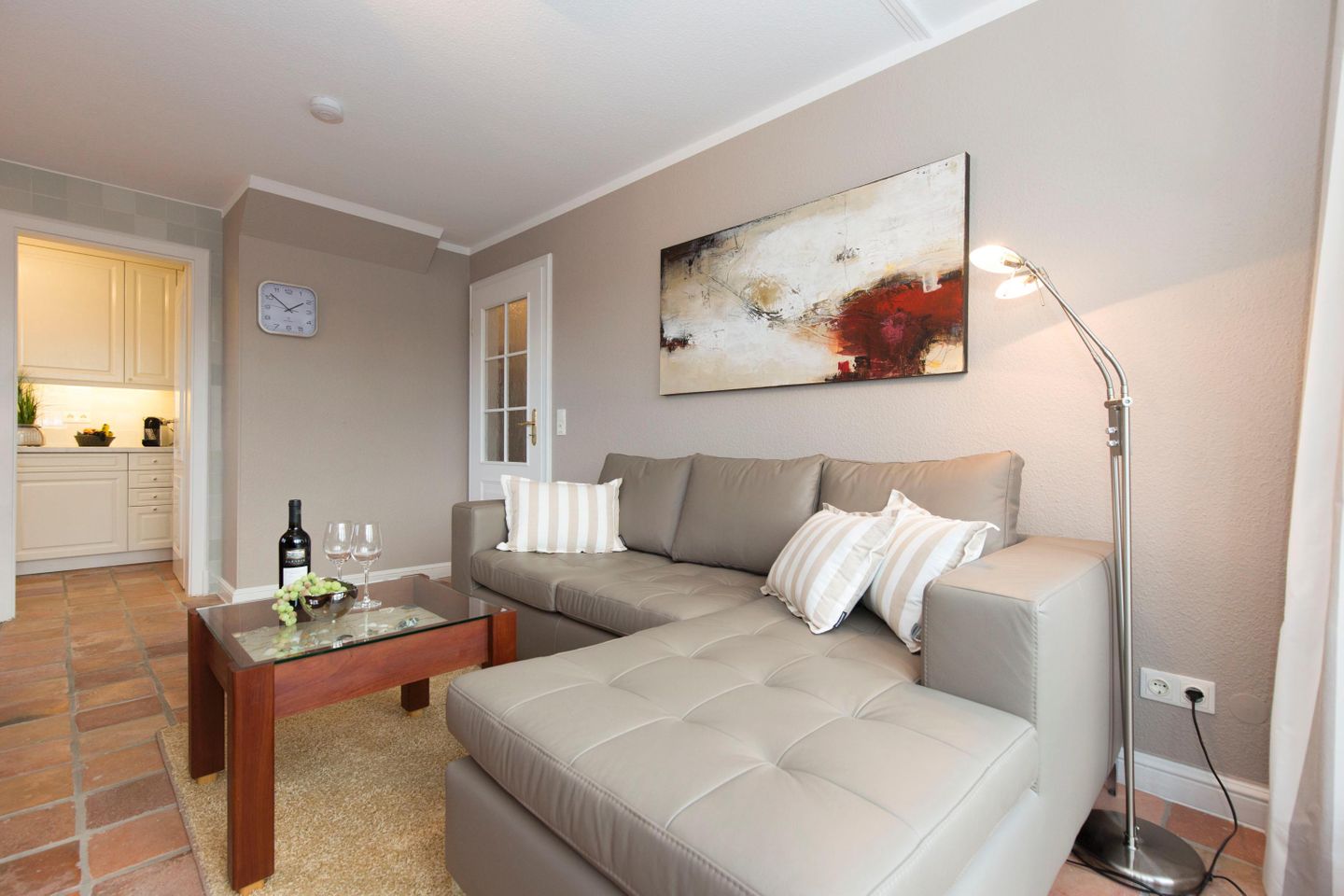 Claas App. 02 Im Grund 28 B Wenningstedt - Wohnzimmer