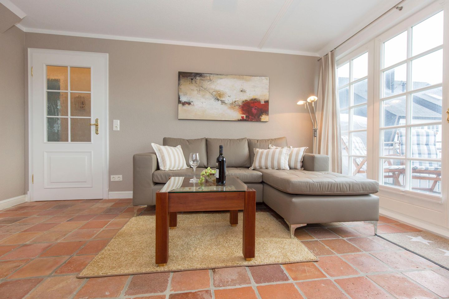 Claas App. 02 Im Grund 28 B Wenningstedt - Wohnzimmer