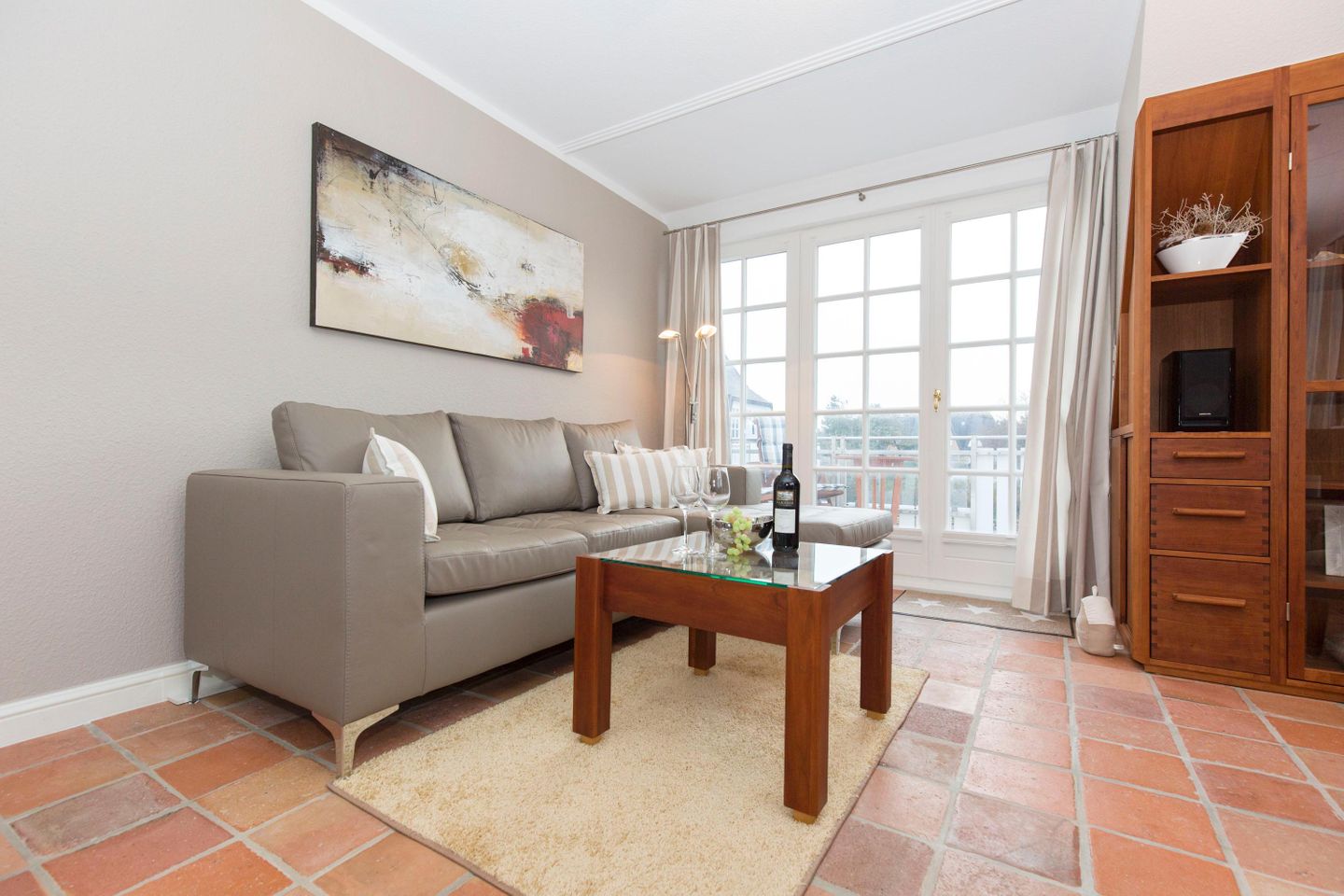 Claas App. 02 Im Grund 28 B Wenningstedt - Wohnzimmer