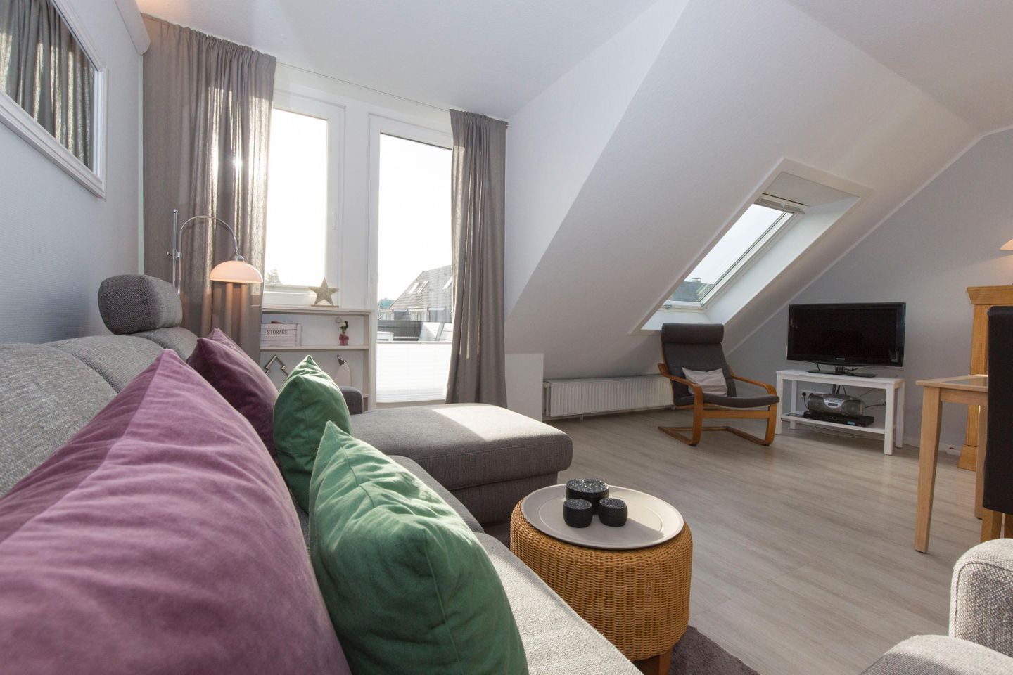  App. Ostmark Ostmarkstrasse 8 Wenningstedt - Wohnzimmer