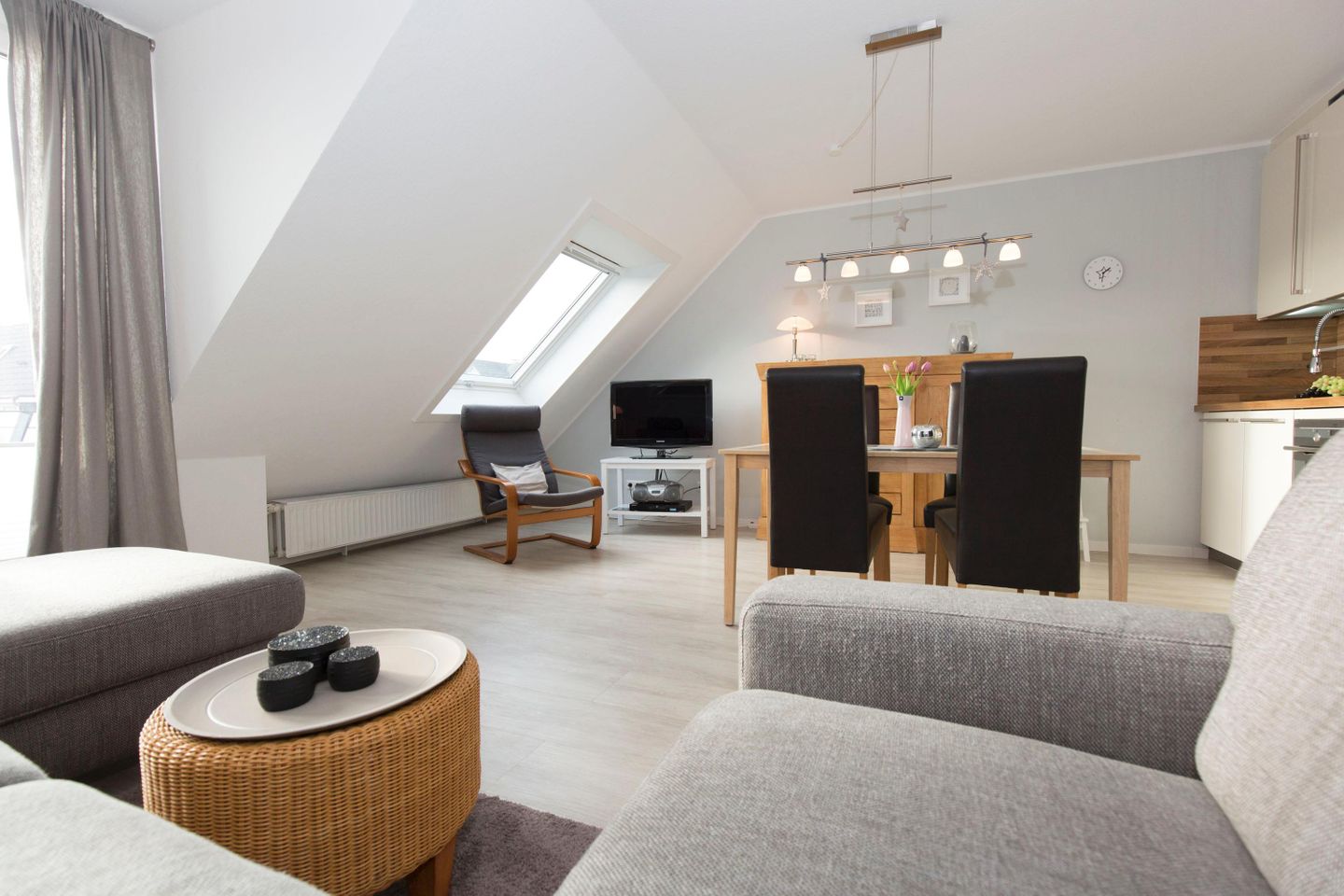  App. Ostmark Ostmarkstrasse 8 Wenningstedt - Wohnzimmer