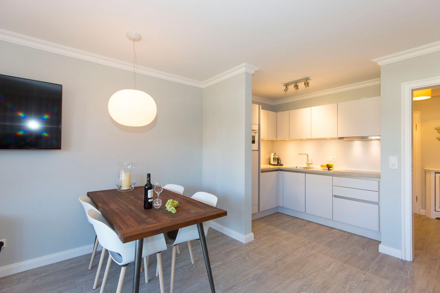  Brandung im Haus Luna Normannenweg 5 Wenningstedt - Küche / Küchenzeile