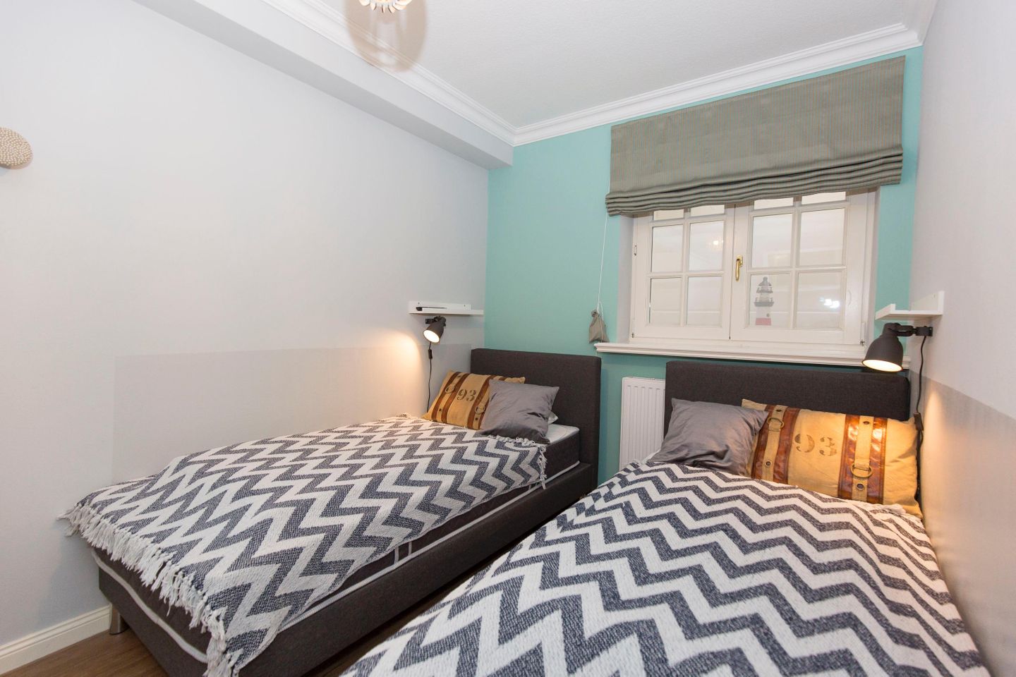  Brandung im Haus Luna Normannenweg 5 Wenningstedt - Schlafzimmer