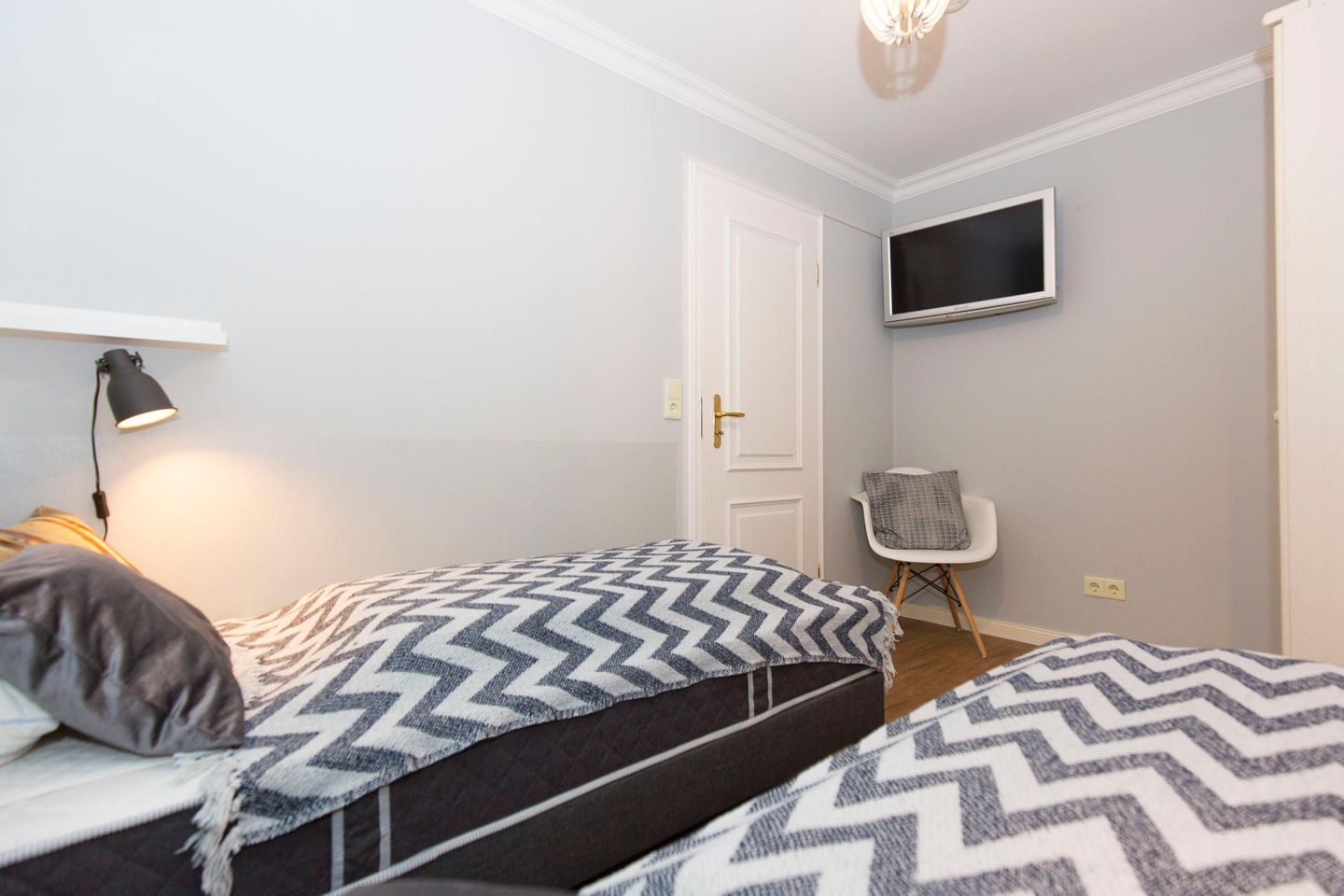  Brandung im Haus Luna Normannenweg 5 Wenningstedt - Schlafzimmer