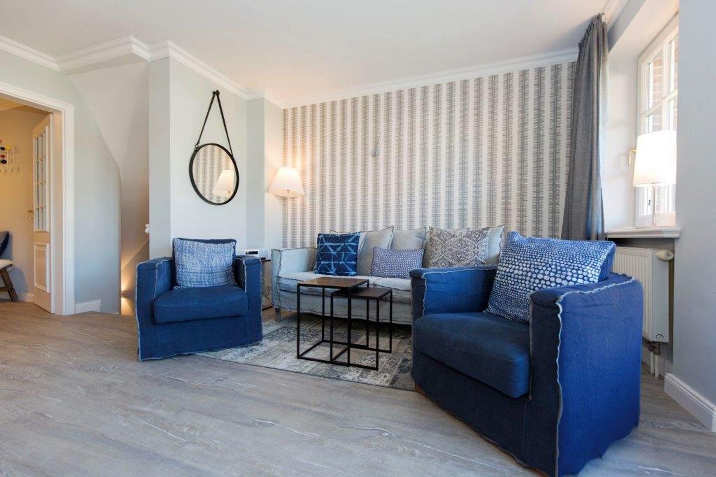  Brandung im Haus Luna Normannenweg 5 Wenningstedt - Wohnzimmer