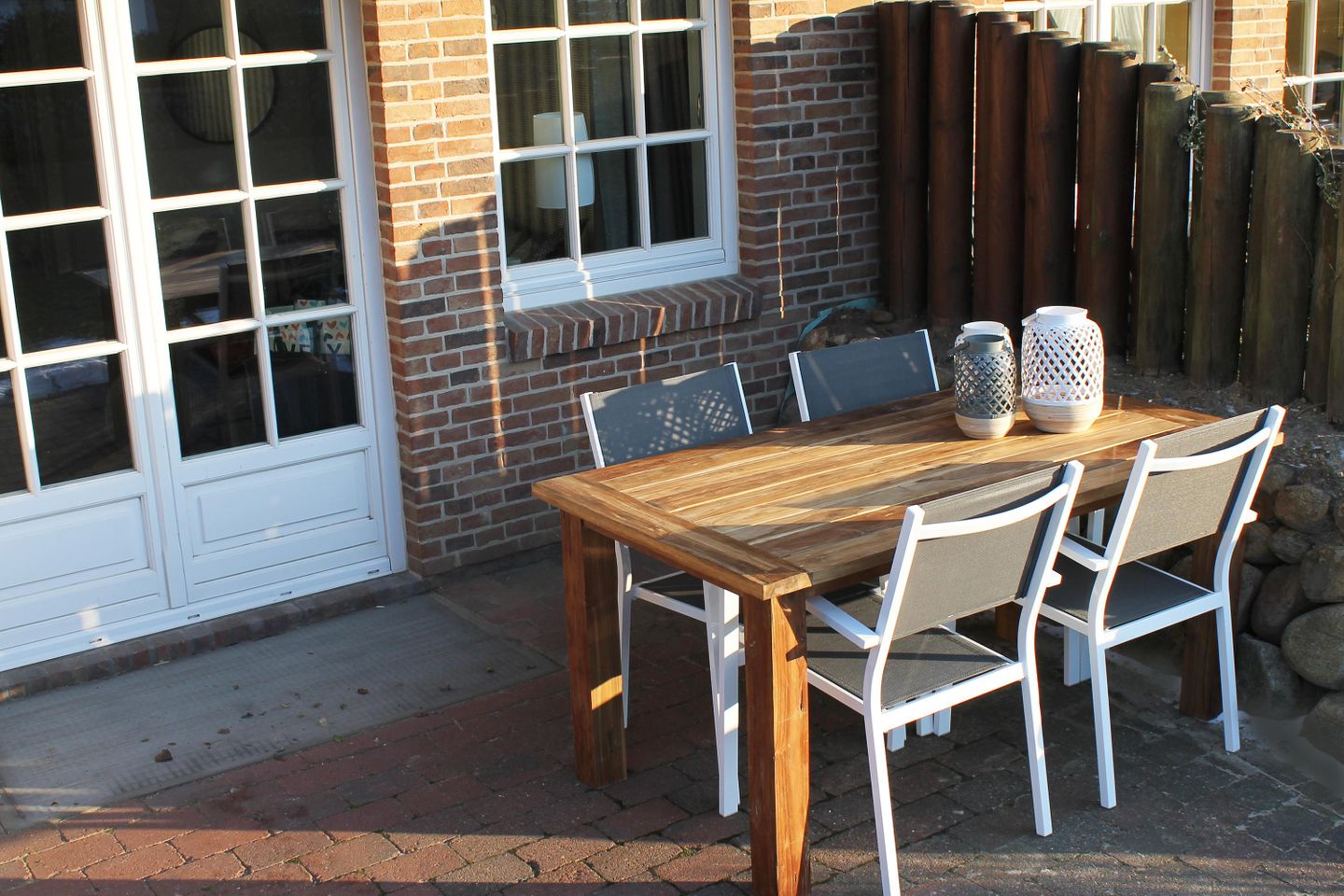  Brandung im Haus Luna Normannenweg 5 Wenningstedt - Terrasse