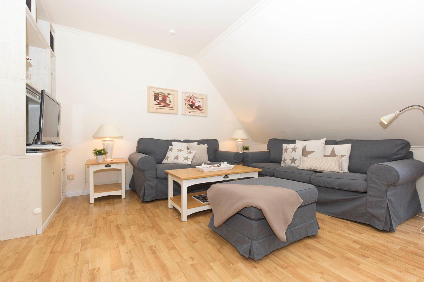  Stefanie App. 04 Hauptstrasse 20 Wenningstedt - Wohnzimmer