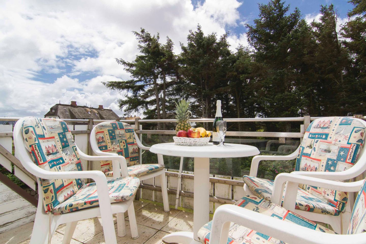 Claudius App. 07 Seestrasse 23 Wenningstedt - Balkon