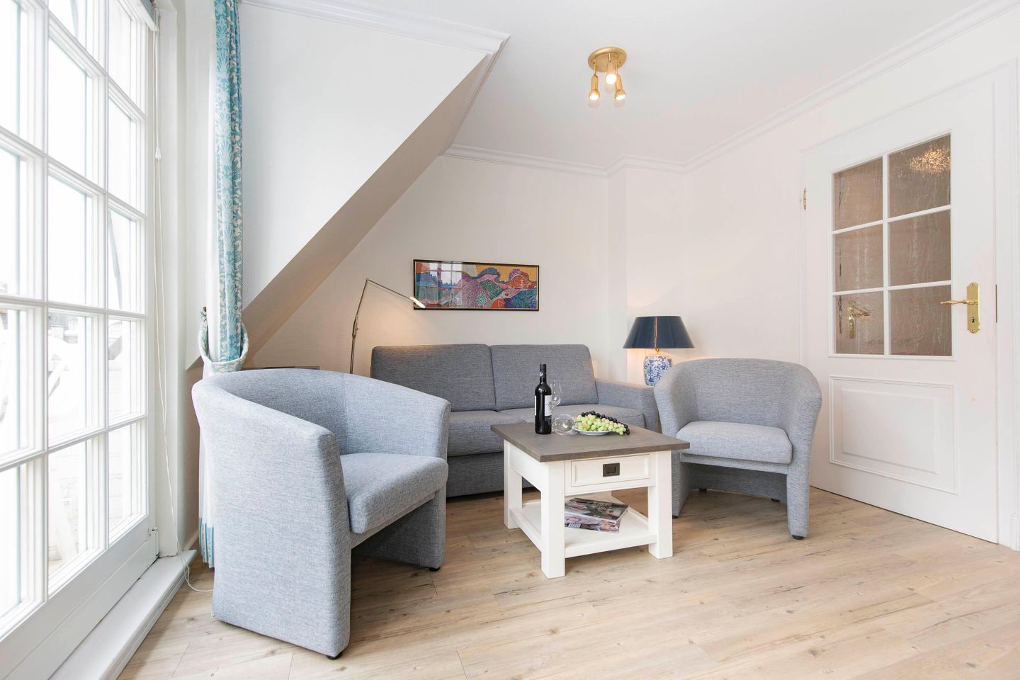 Claudius App. 07 Seestrasse 23 Wenningstedt - Wohnzimmer