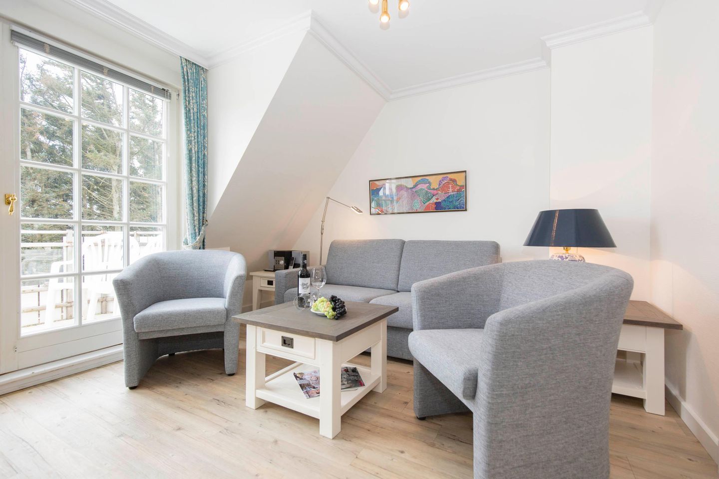 Claudius App. 07 Seestrasse 23 Wenningstedt - Wohnzimmer