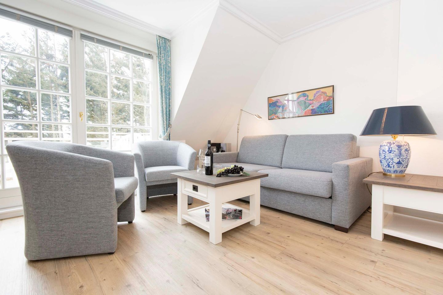 Claudius App. 07 Seestrasse 23 Wenningstedt - Wohnzimmer