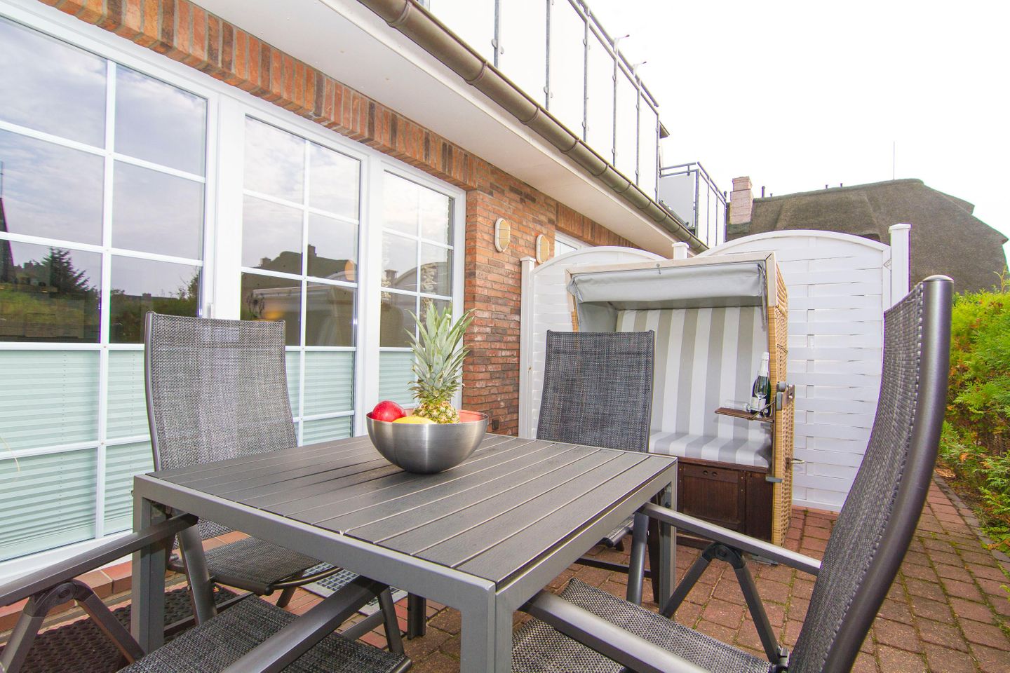  Aalkate App. 03 Süderwung 11 Wenningstedt - Terrasse