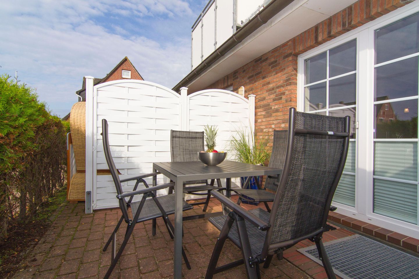  Aalkate App. 03 Süderwung 11 Wenningstedt - Terrasse