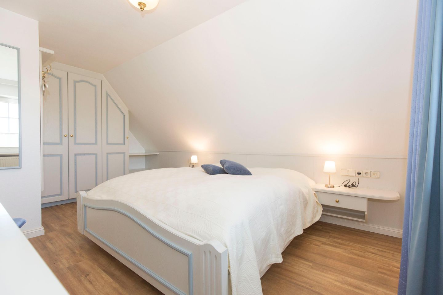  Abendsonne A Am Dorfteich 8 A Wenningstedt - Schlafzimmer