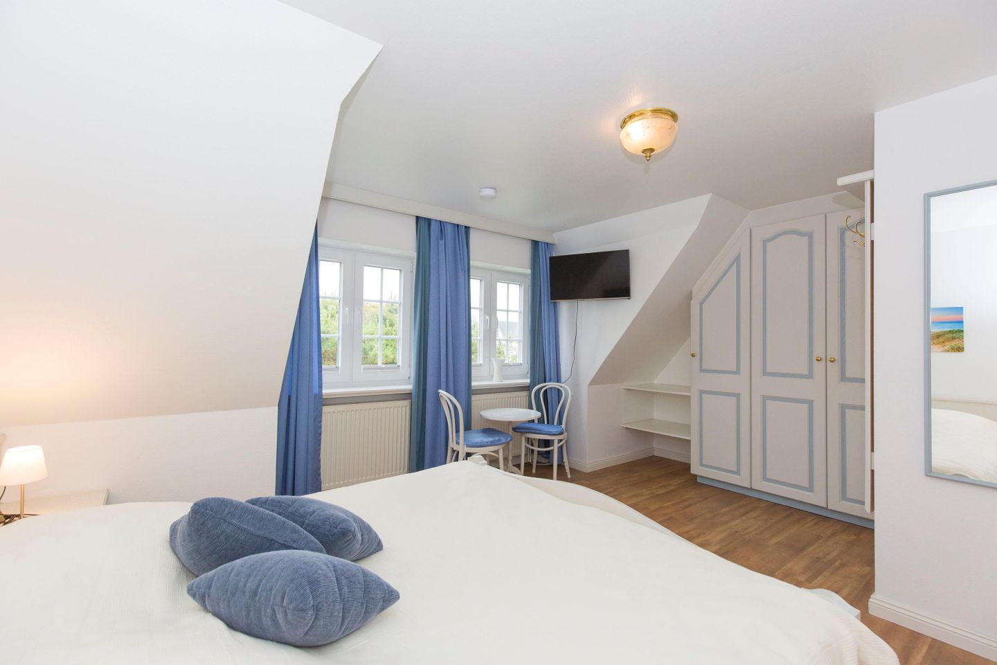  Abendsonne B Am Dorfteich 8 B Wenningstedt - Schlafzimmer