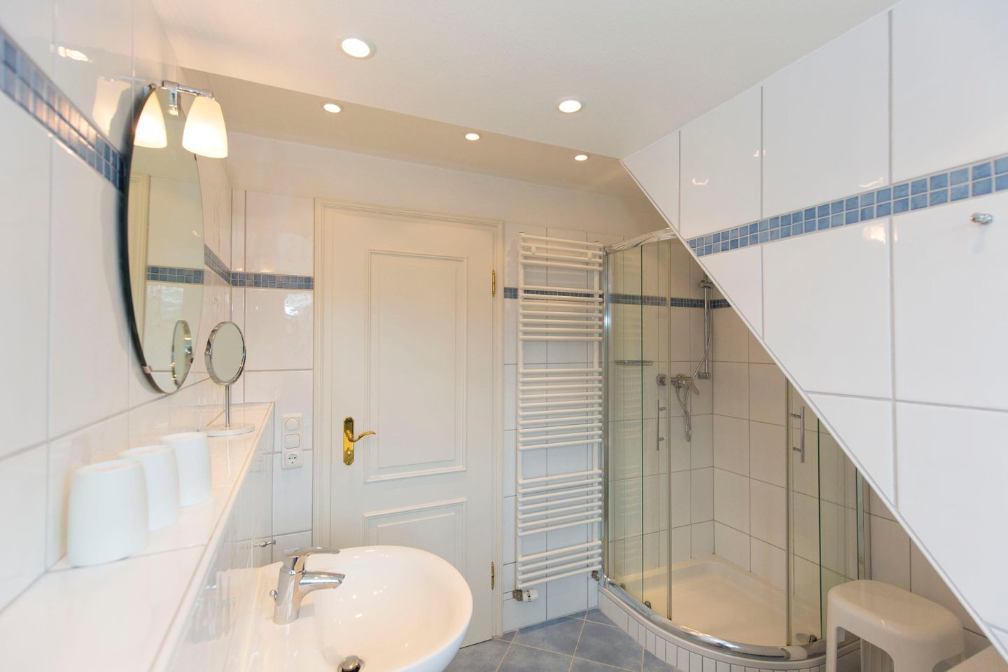  Abendsonne B Am Dorfteich 8 B Wenningstedt - Badezimmer