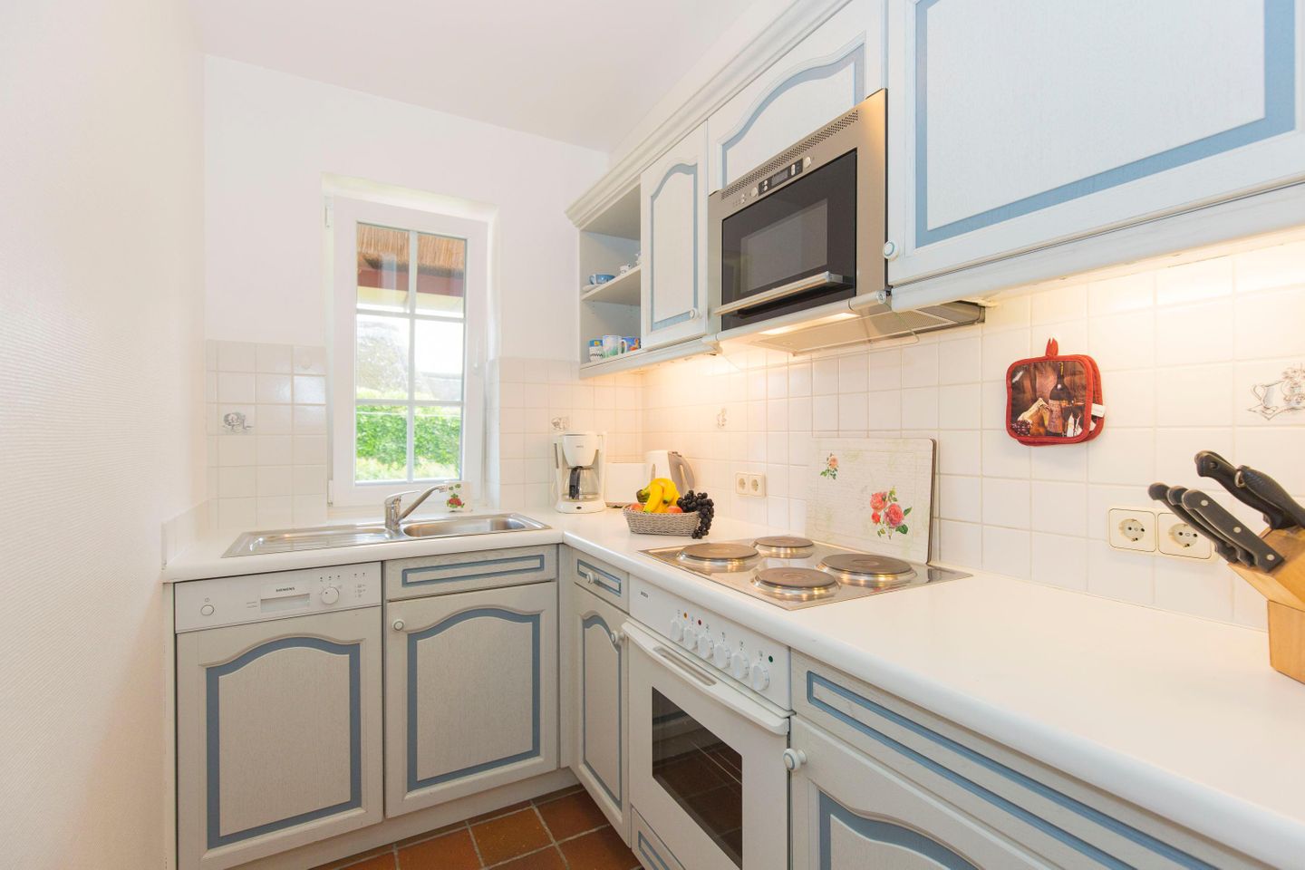  Abendsonne B Am Dorfteich 8 B Wenningstedt - Küche / Küchenzeile