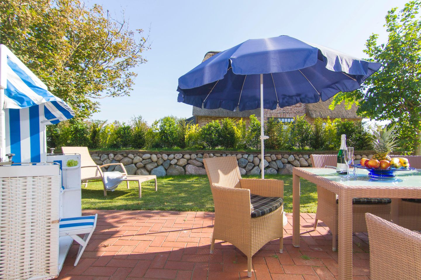  Am Dorfteich SCH Osetal 2 B Wenningstedt - Terrasse