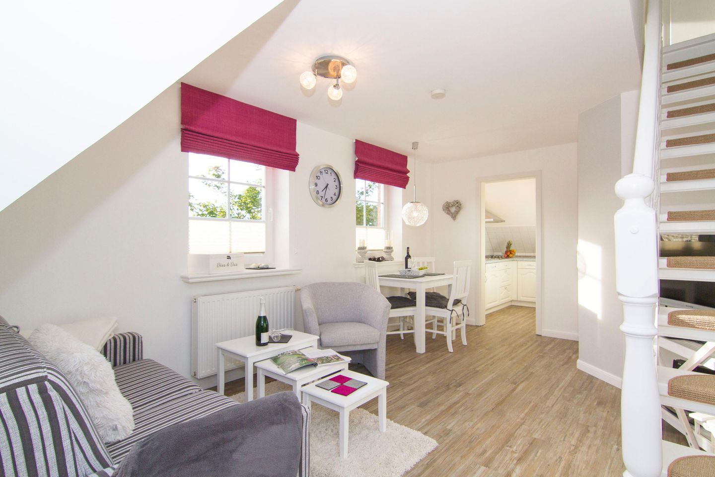  Am Eck Süderwung 11 Wenningstedt - Wohnzimmer