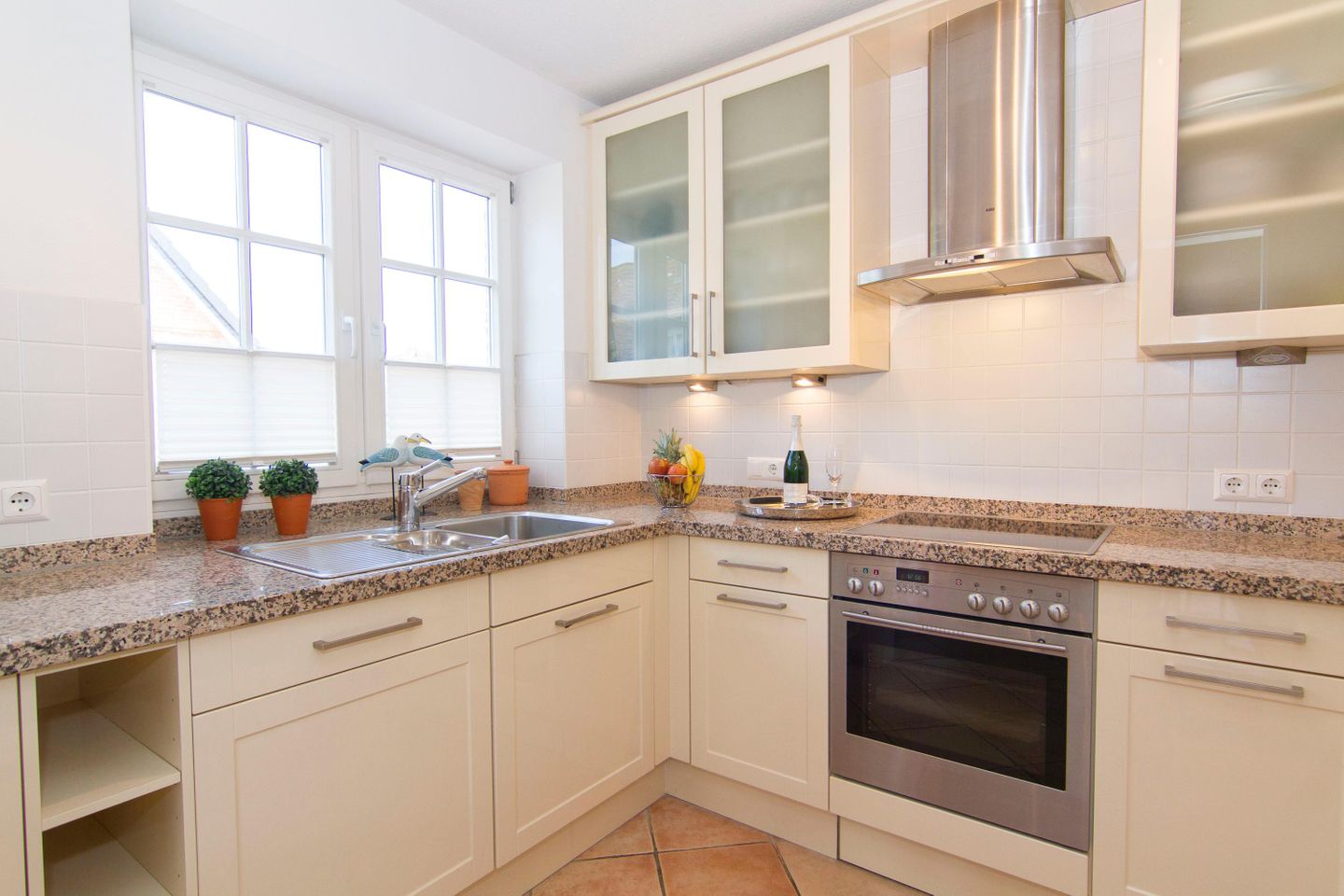  Am Friedrichshain Kampstrasse 38 App. D Westerland - Küche / Küchenzeile