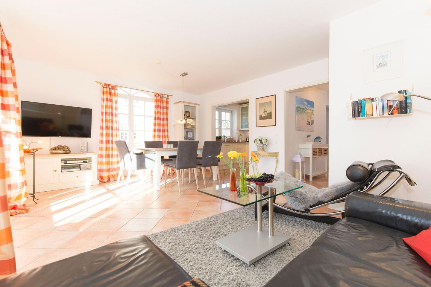  Am Friedrichshain Kampstrasse 38 App. D Westerland - Wohnzimmer