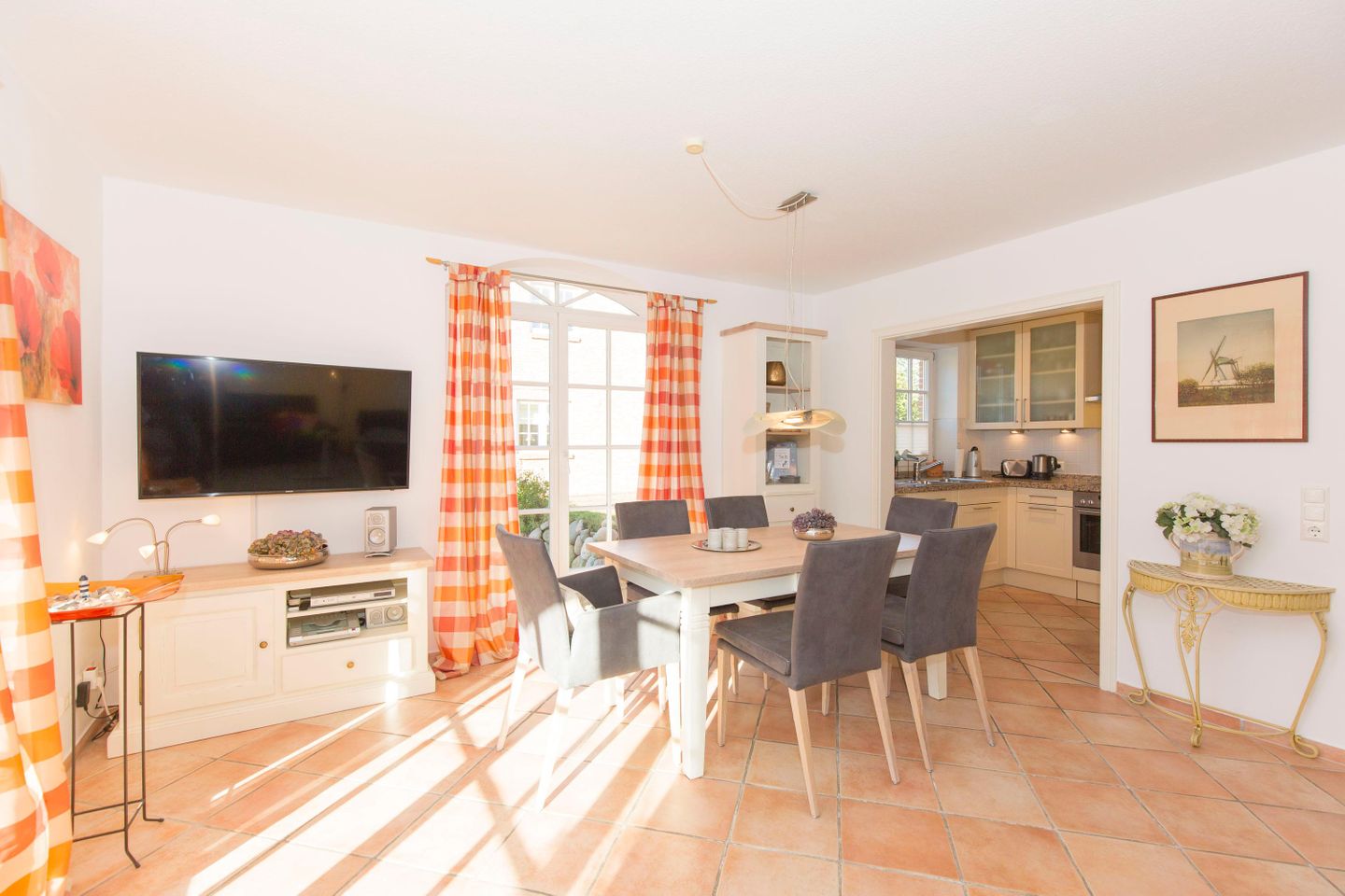  Am Friedrichshain Kampstrasse 38 App. D Westerland - Wohnzimmer