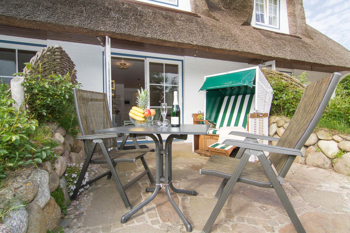  Ameland App. 07 Trenstiin 3 D Wenningstedt - Terrasse